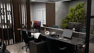 Modern Office 3D model
