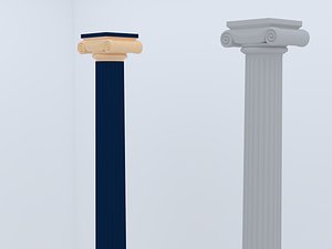 Roman columns Ionic column