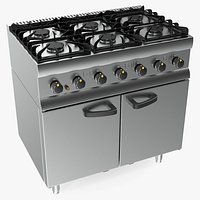 Inox Kitchen Gas Owen