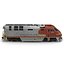 3d diesel electric locomotive f59 model