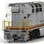 3d diesel electric locomotive f59 model