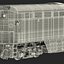 3d diesel electric locomotive f59 model