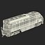 3d diesel electric locomotive f59 model