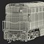3d diesel electric locomotive f59 model