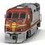 3d diesel electric locomotive f59 model
