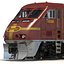 3d diesel electric locomotive f59 model