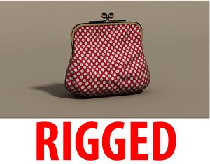 purse money 3d model