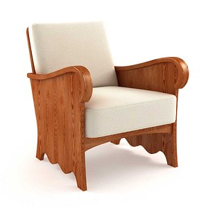 Axel Einar Hjorth Rare Lovo Lounge Chair