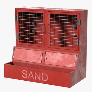 Fire Tools Storage 3D model