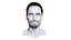 Sleek Man Bun with Trimmed Beard -Game-Ready Asset