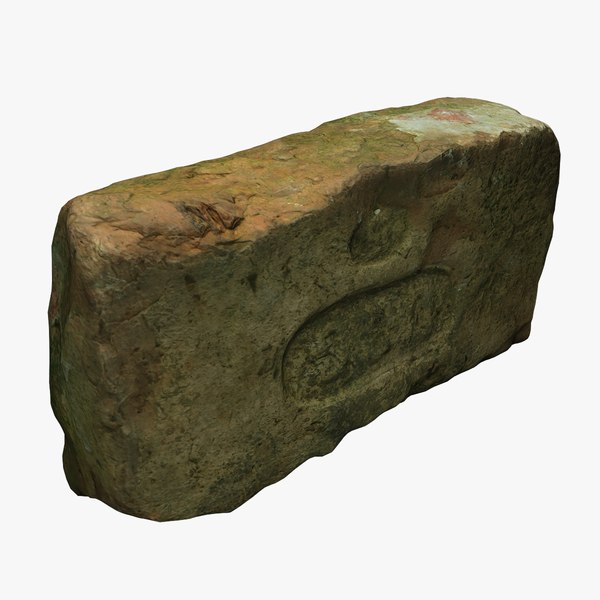 Brick old 02 3D model