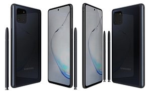 3D model samsung galaxy note10 lite