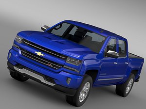 Chevrolet Silverado LTZ Z71 Crew Cab (GMTK2) Sh Box 2016