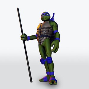 Teenage Mutant Ninja Turtles TMNT (2007) Mini Mutants Leonardo vs. Hun  Figure 2-Pack