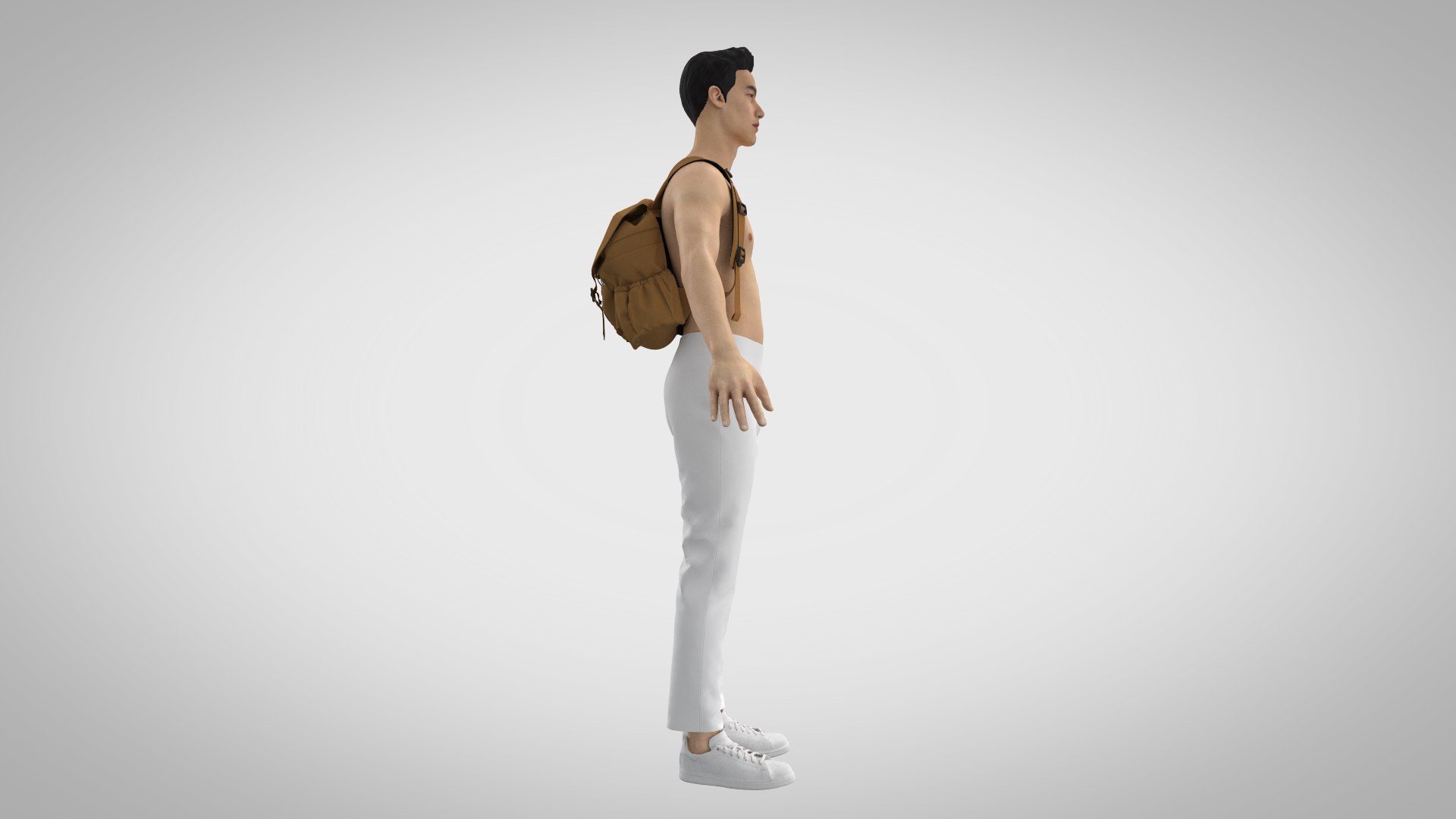 Backpack - marvelouse designer and CLO program 3D model - TurboSquid ...