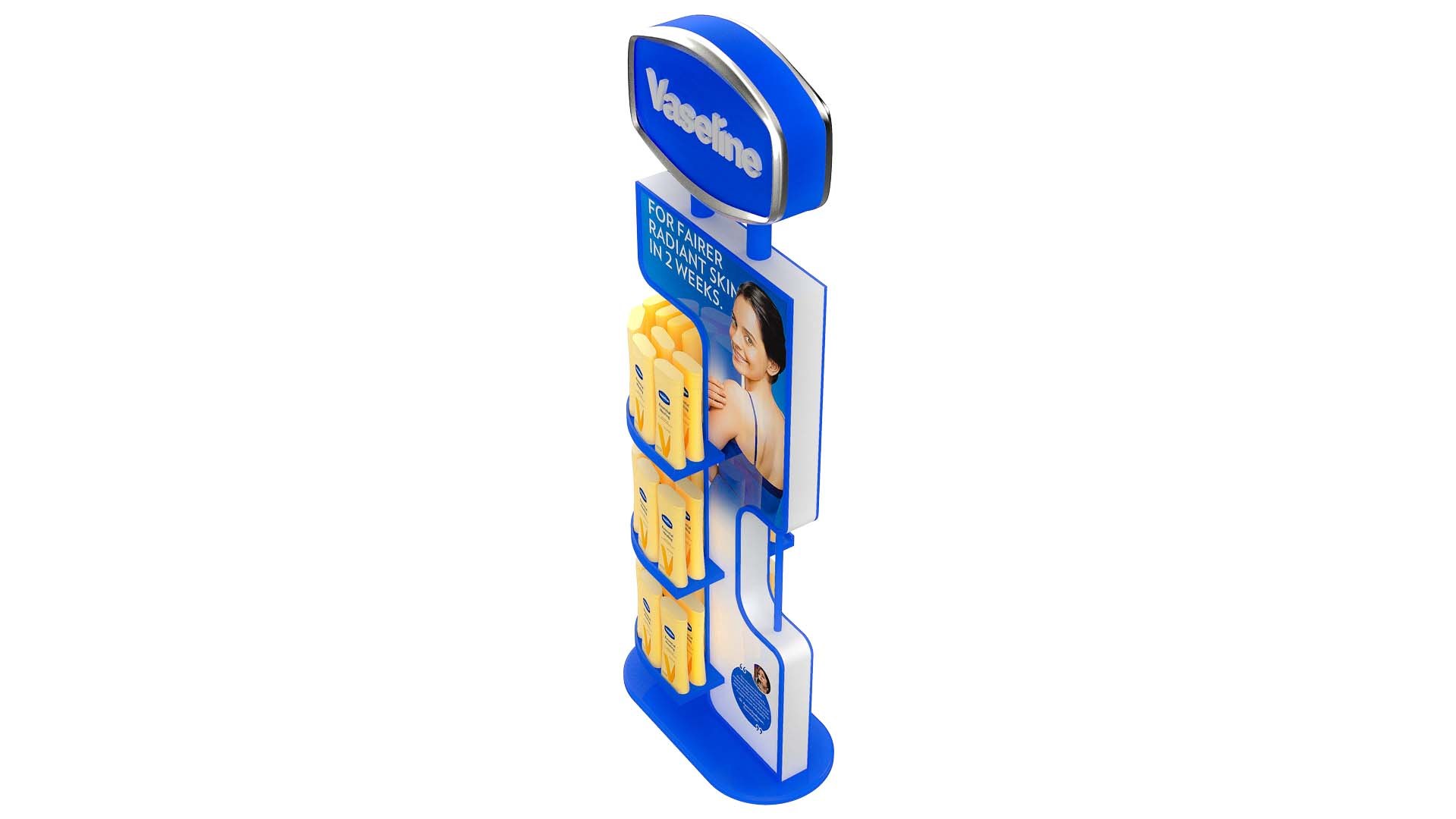 3D Supermarket Displays Rack - TurboSquid 2212135