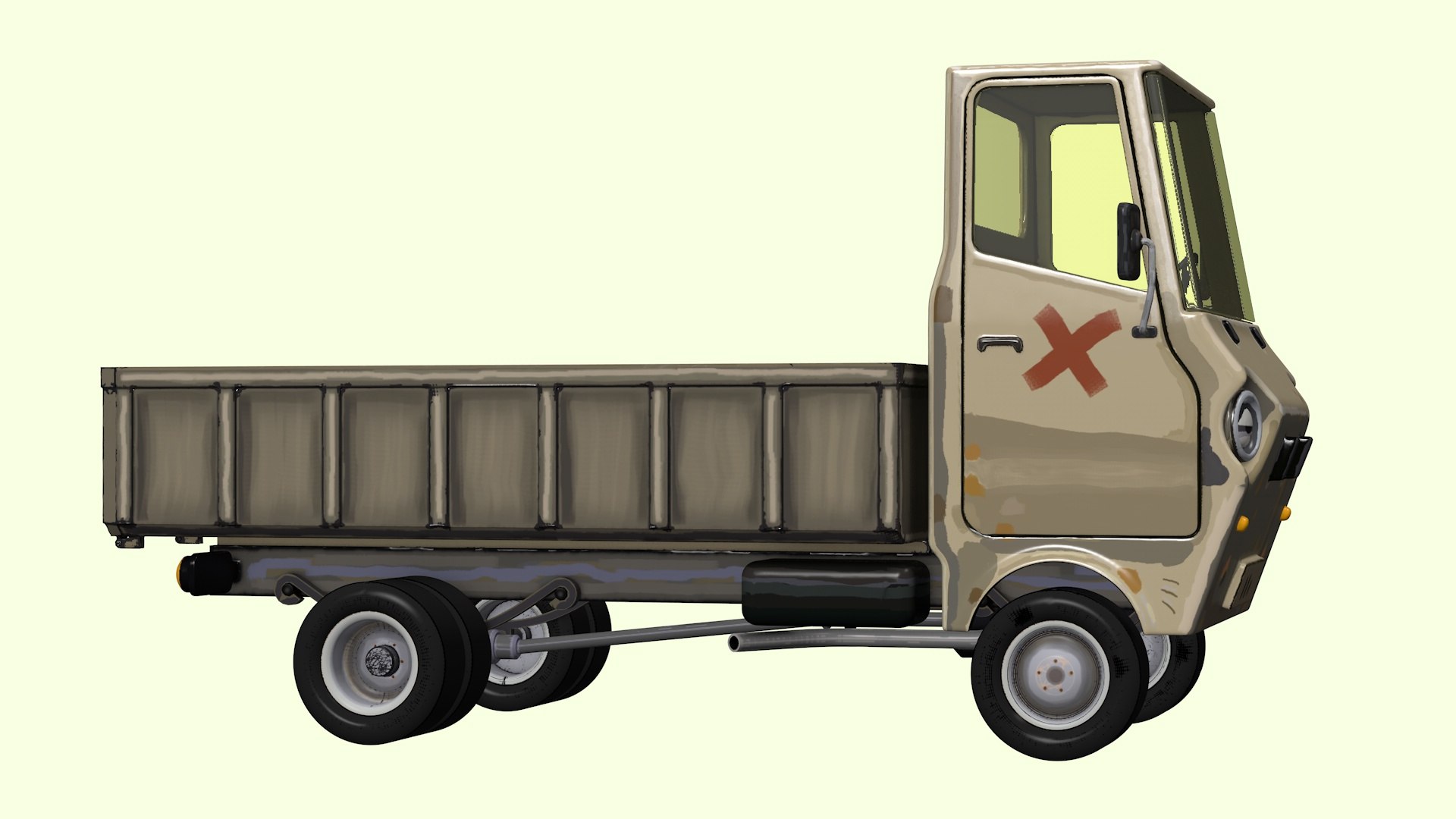 3D Lorry - TurboSquid 2163242