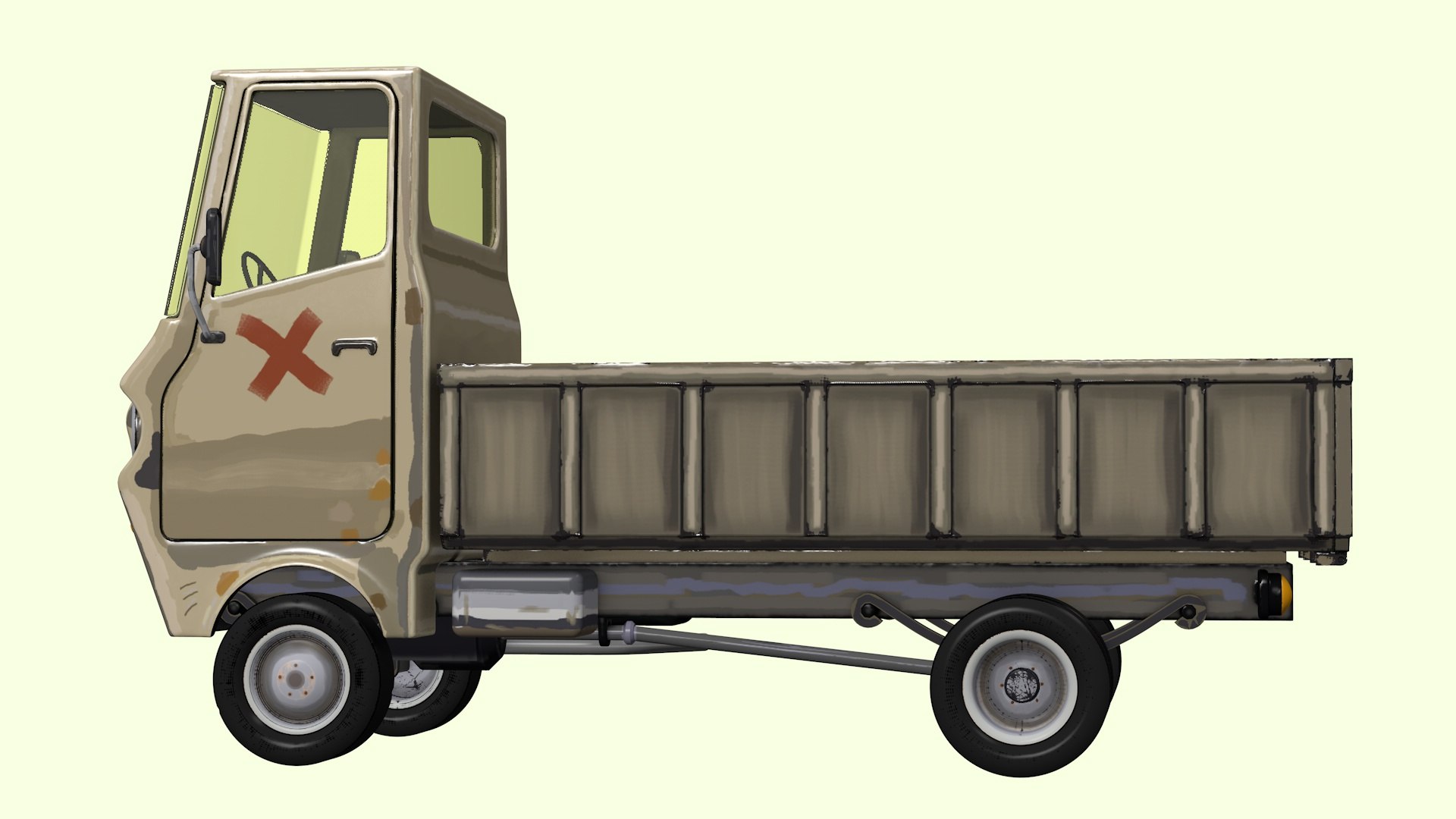 3D Lorry - TurboSquid 2163242
