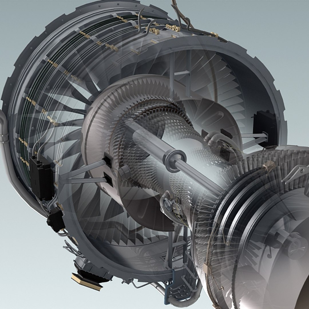 3d Jet Engine