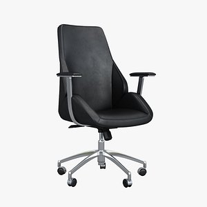 3D Chambers Leather Office Chair model