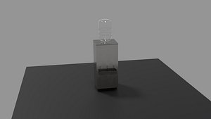 3D model WATER  BOTTLE STAND blend
