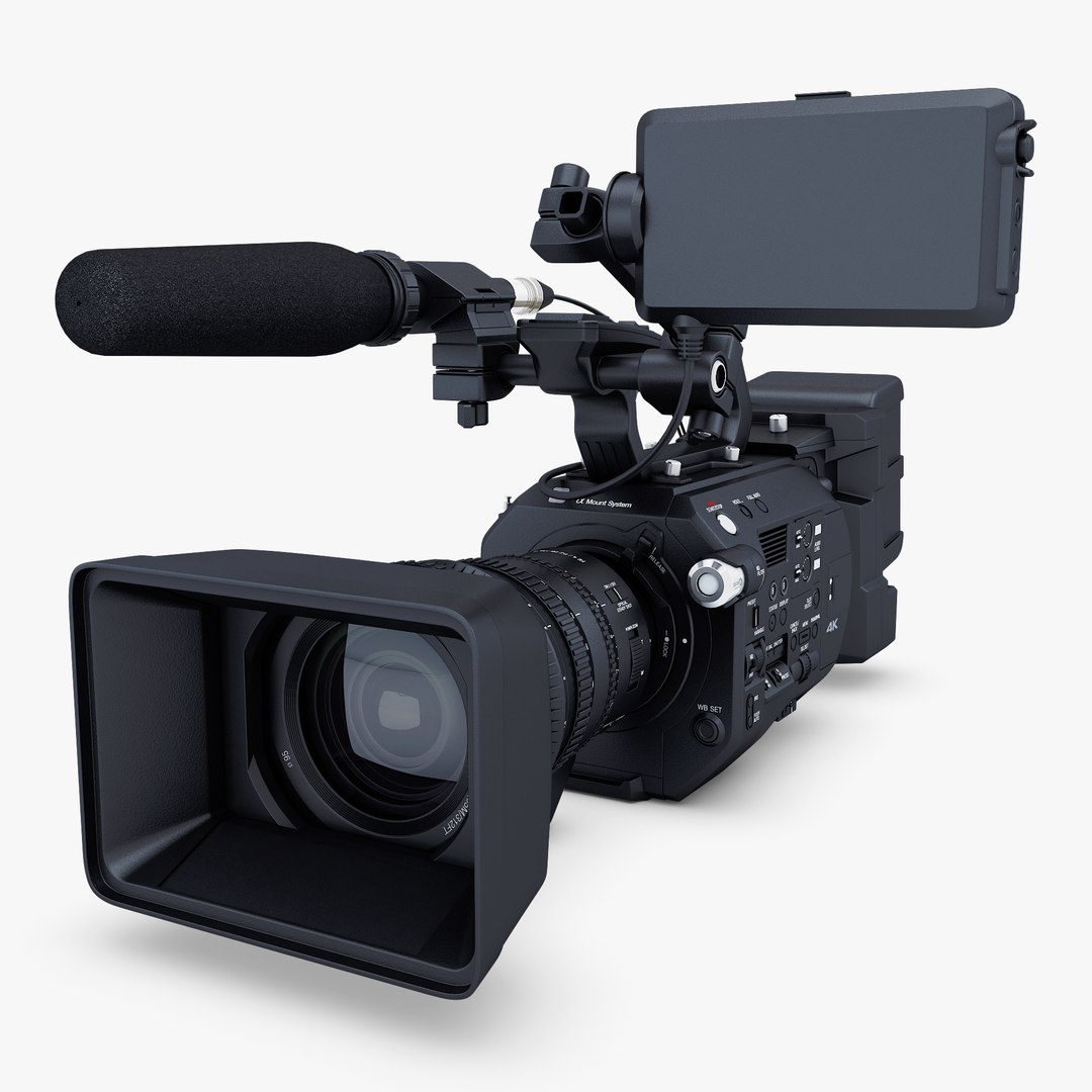3D Generic Video Camera Hd Model - TurboSquid 1433148