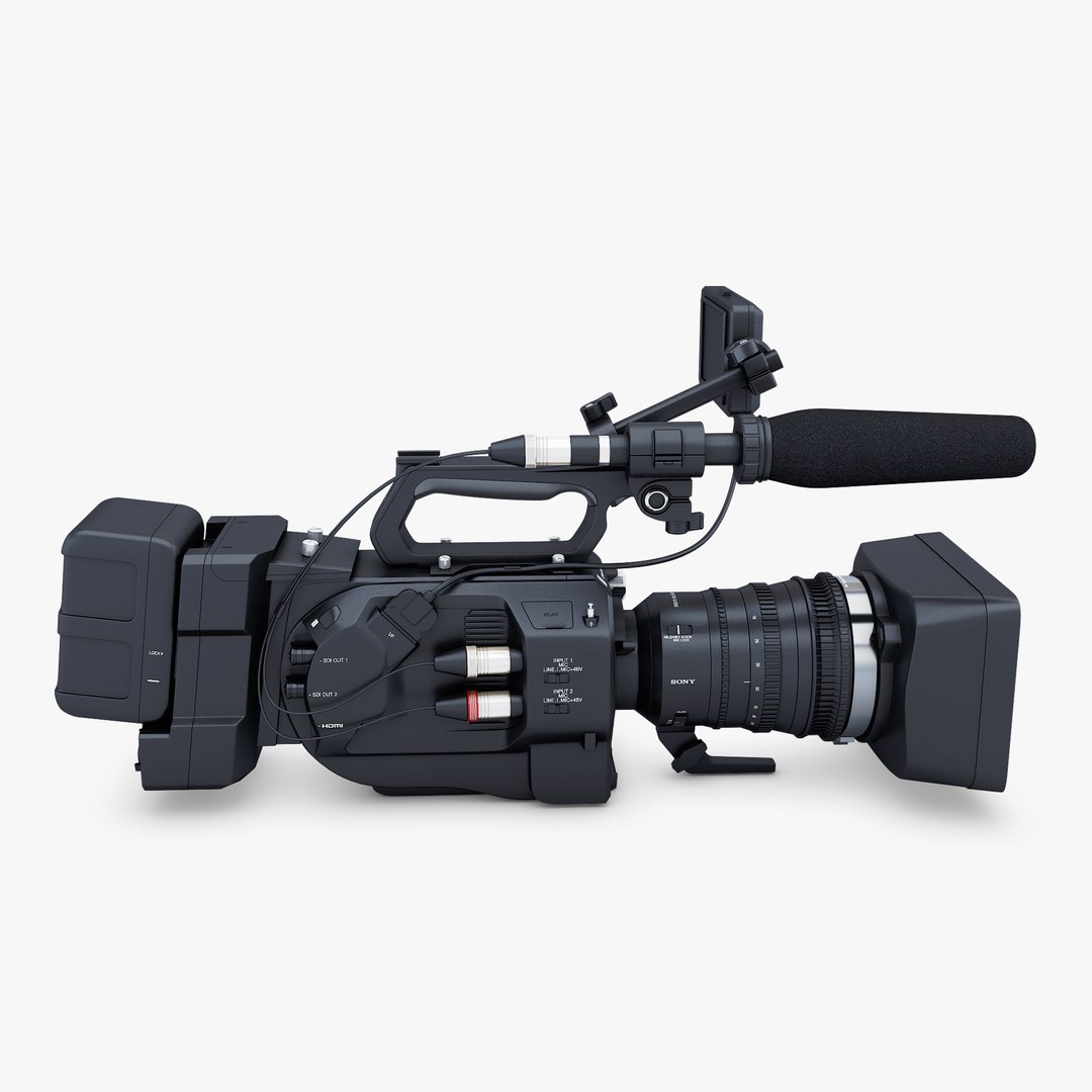 3D Generic Video Camera Hd Model - TurboSquid 1433148