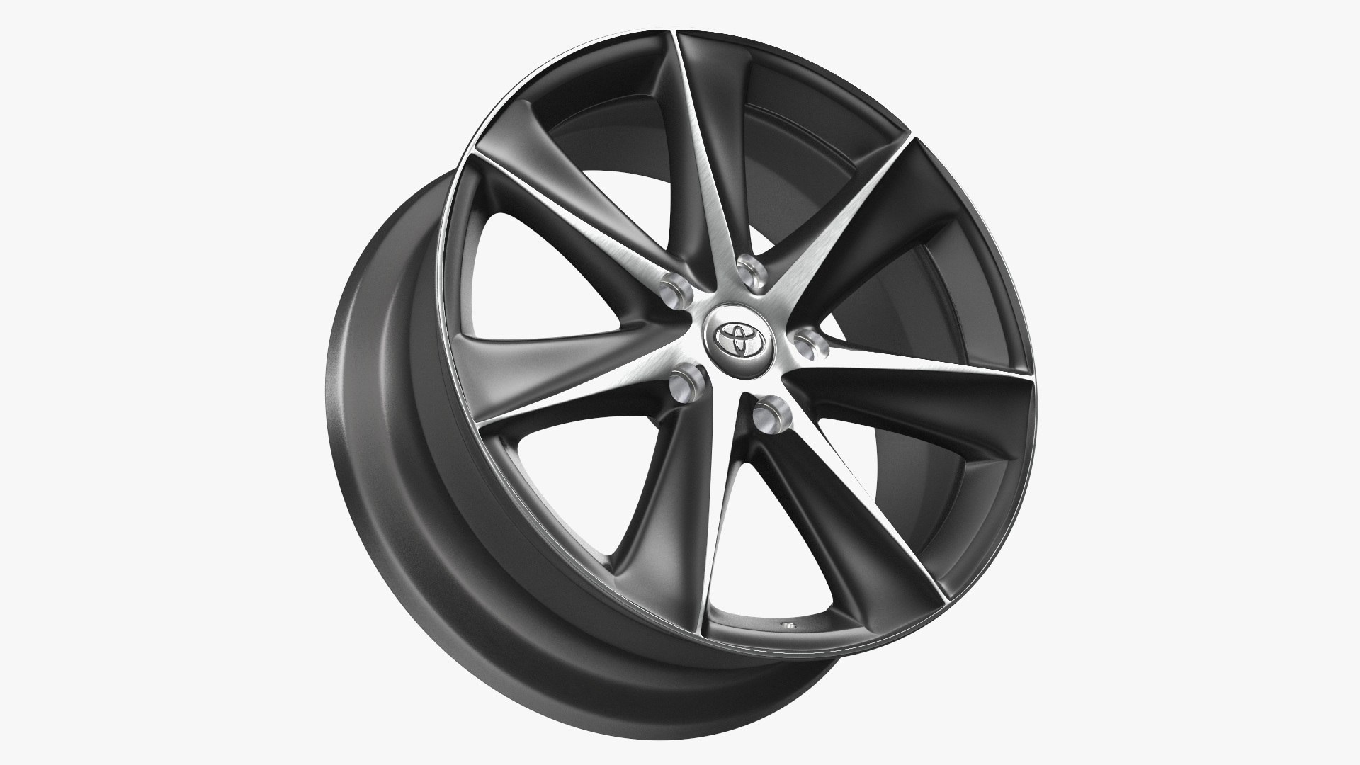 Toyota Car Wheel Rim 3D model preview