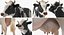 Collezione di animali da fattoria truccati, grande 4