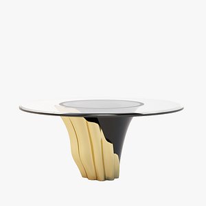 luxury yasmine dining table 3d model