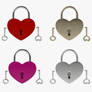 Padlock with keys