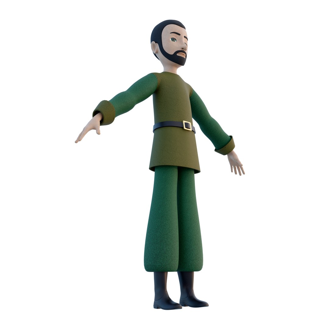 Cartoon Medieval Man Character model https://p.turbosquid.com/ts-thumb/qN/fT8zeM/Ly/med_cartoon_man_02/jpg/1722541715/1920x1080/fit_q87/ab1d9e9a8fc773d565eeaf7eae3d9df2c935ec8a/med_cartoon_man_02.jpg