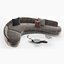 Curved sofa