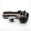 Curved sofa
