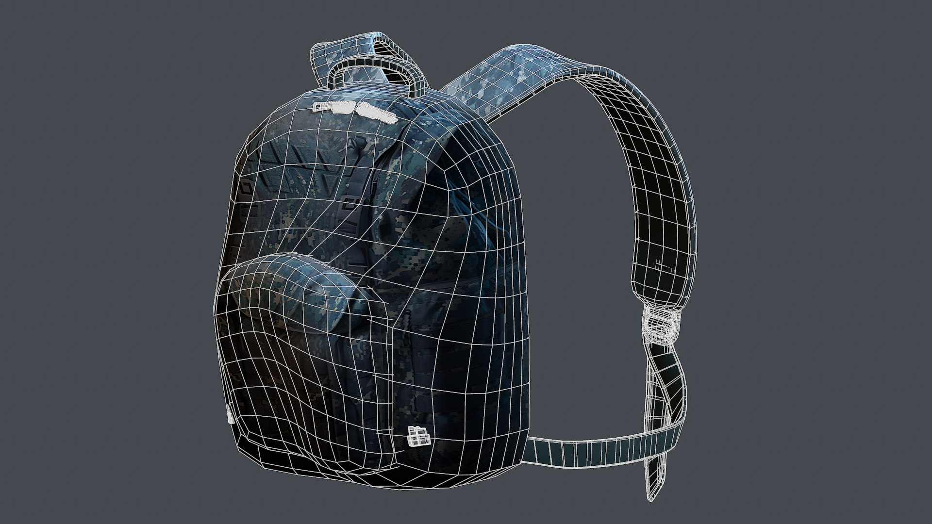 Backpack Camping Bag Baggage 3D Model - TurboSquid 2042963