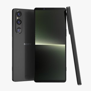 3D Sony Xperia 1 V Genshin-black color