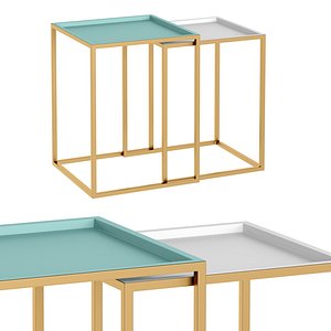 3D model nesting tables fms