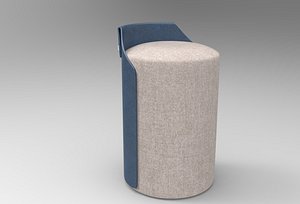 Luan Pouf 3D model