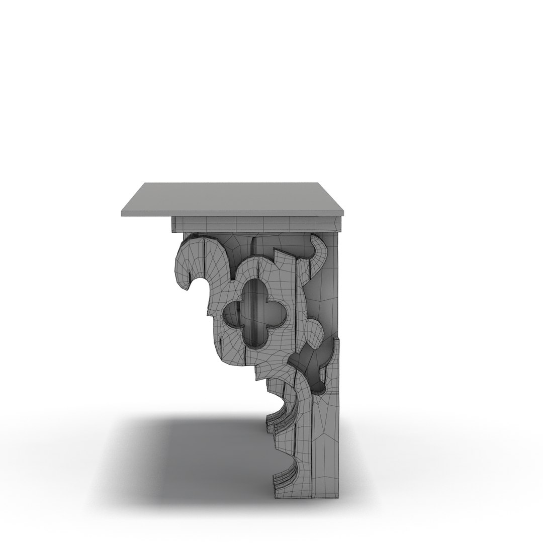 3ds max restoration hardware corbel