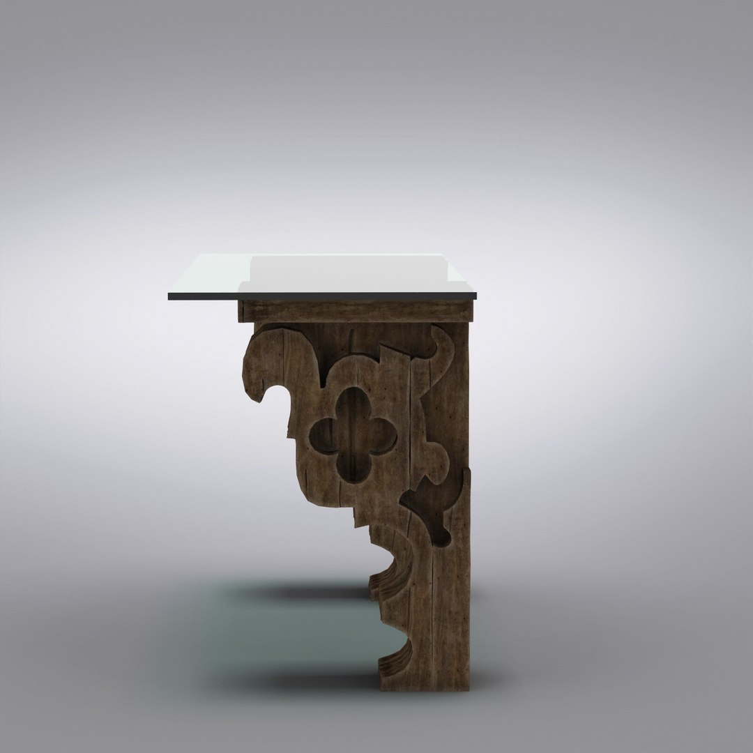 3ds Max Restoration Hardware Corbel