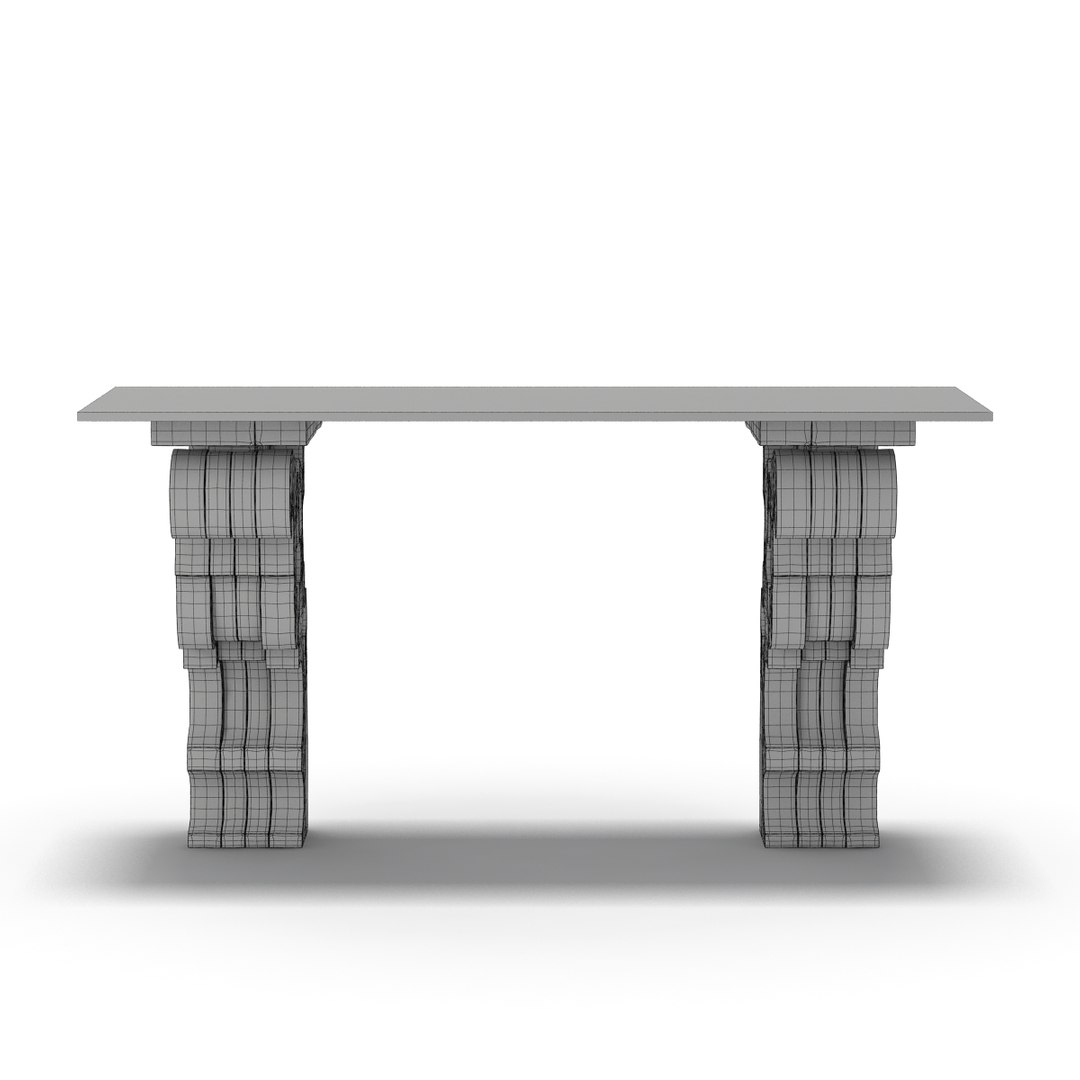 3ds Max Restoration Hardware Corbel