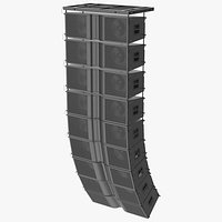 Curved Line Array Loudspeaker System