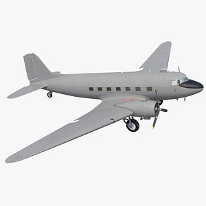 Vintage Transport Airplane