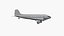 Vintage Transportflugzeug