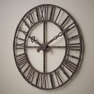 RH - 1840S Belgium working tower clock