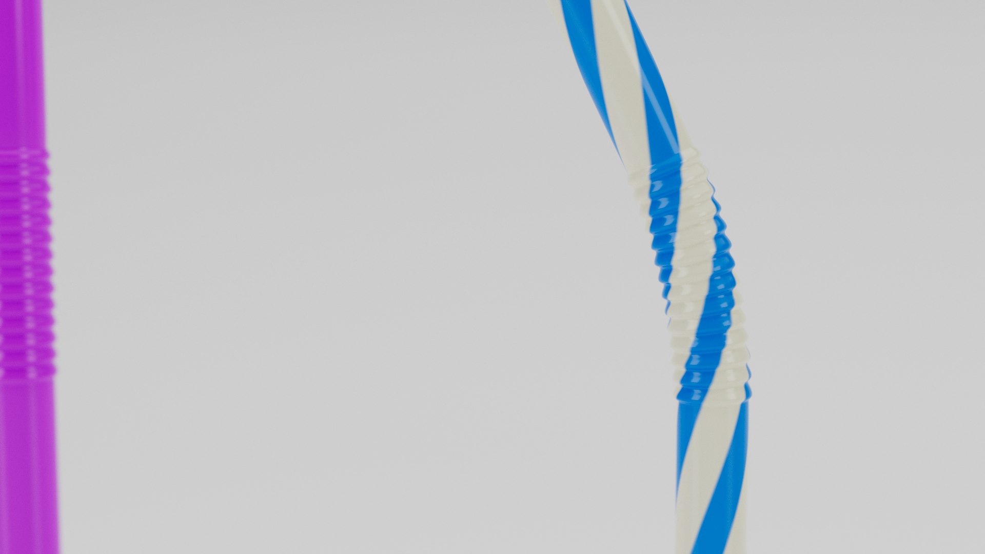 Drinking Straw Set Model - TurboSquid 2253318