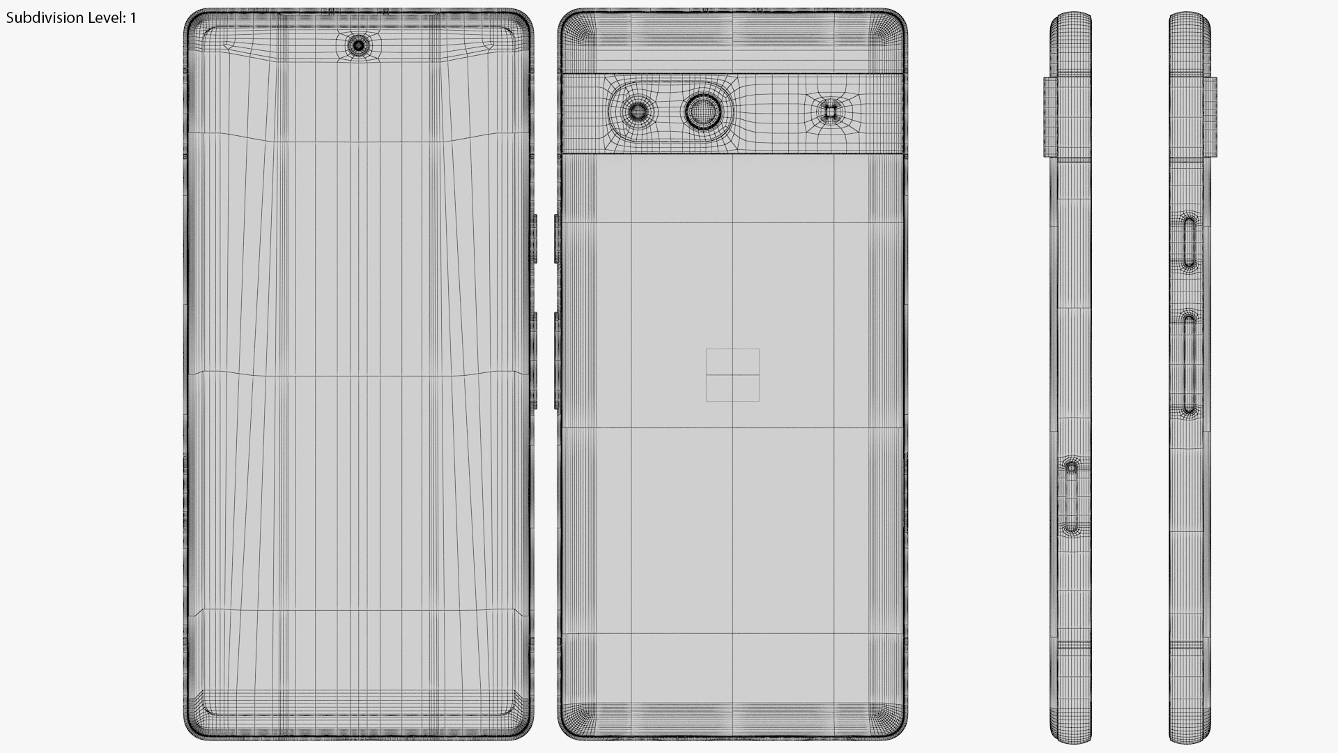 Google Pixel 7a Coral Model - TurboSquid 2072140