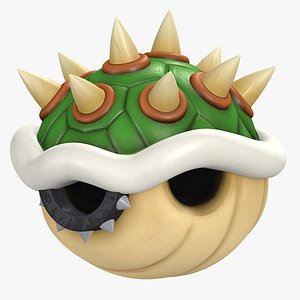Bowser Shell Koopa 8K  Super Mario
