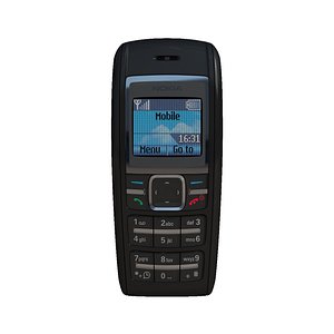 mobile phone nokia 1600 3D