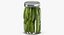 3D pickled jar 02 model